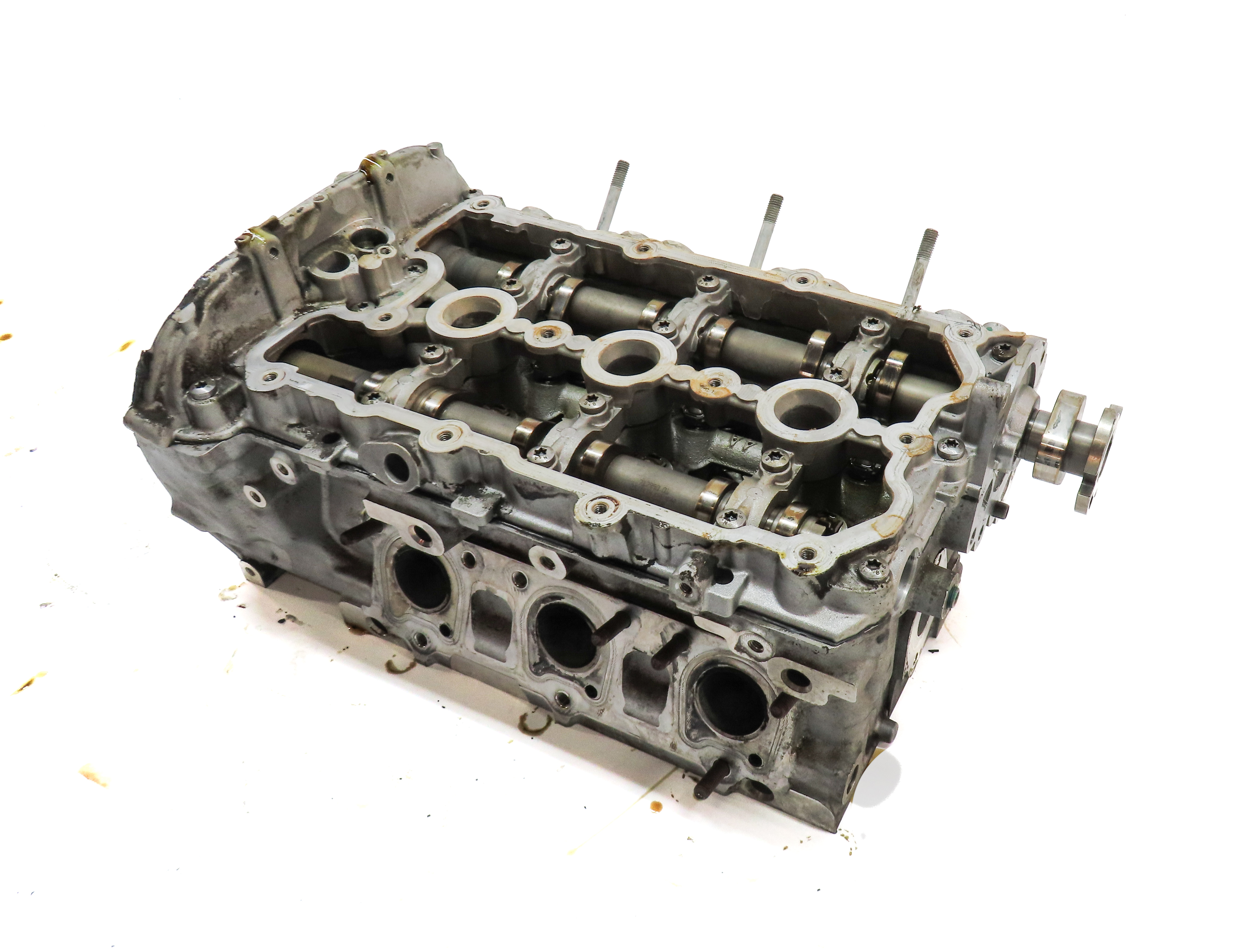 2013-2015 AUDI Q7 (4L) 3.0L SUPERCHARGED ENGINE - RIGHT CYLINDER HEAD — exact item pictured